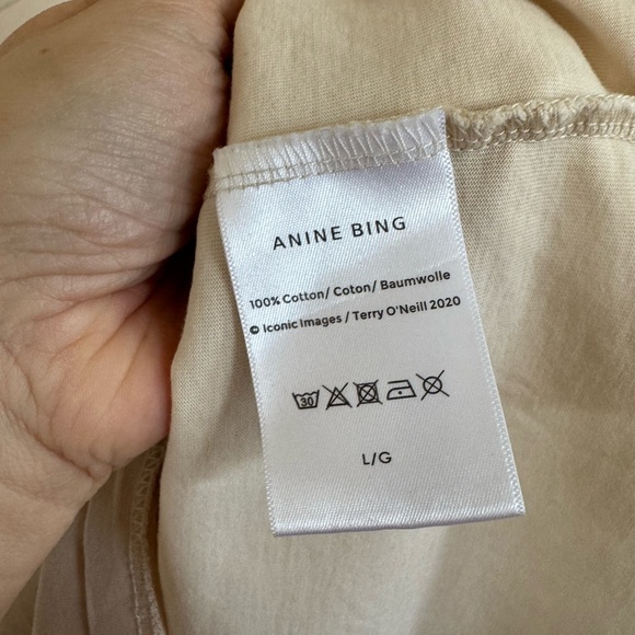 Anine Bing Muse Tiger t-shirt size large - Picture 4 of 8
